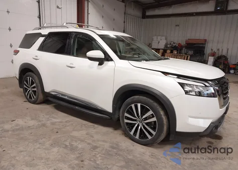 2024 Nissan Pathfinder Platinum из США, поврежденный, VIN 5N1DR3DK8RC230137